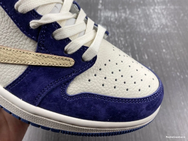 MaikeSneakers CUSTOM TRAVIS JORDAN SCOTT 1 AIR DM7866-808 X 0729